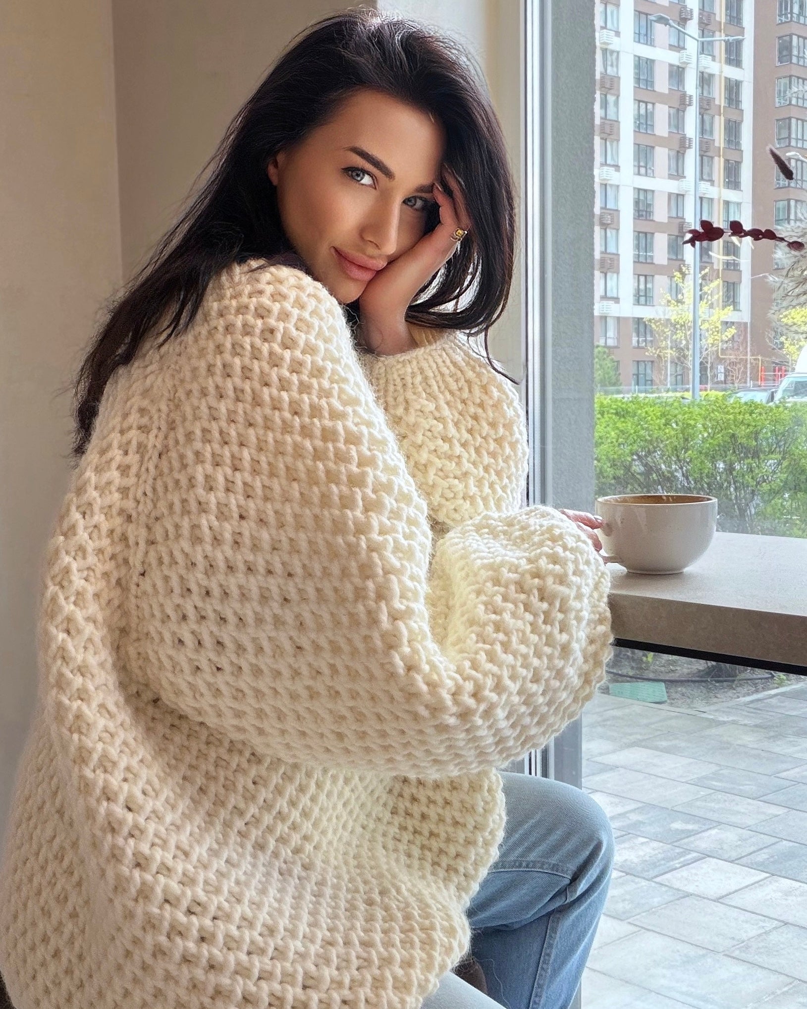 Cable knit Sweater