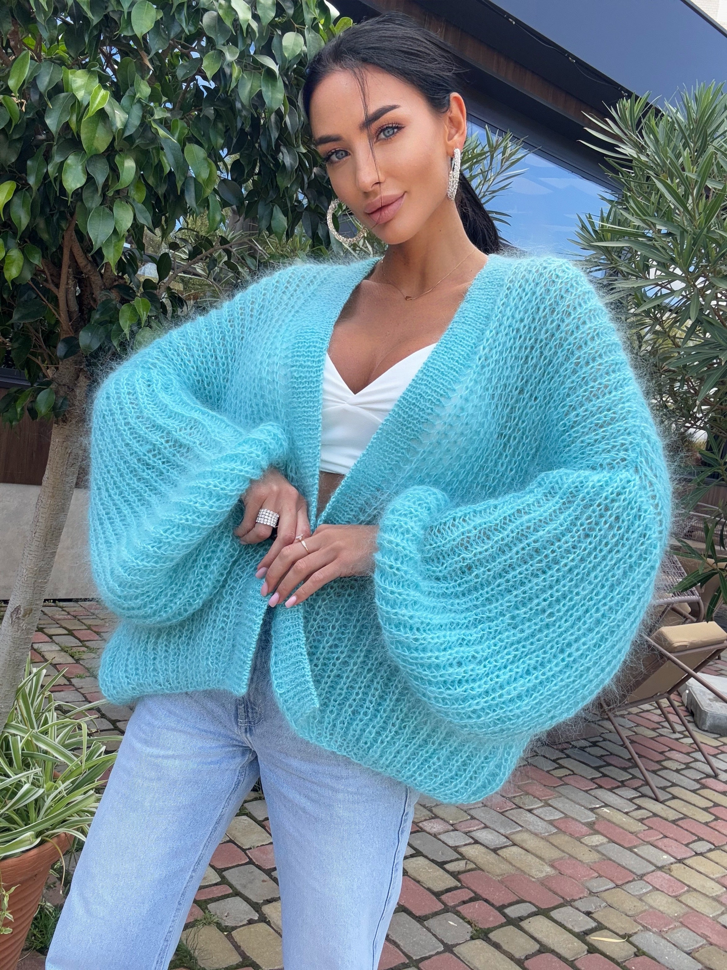 Mohair cardigan