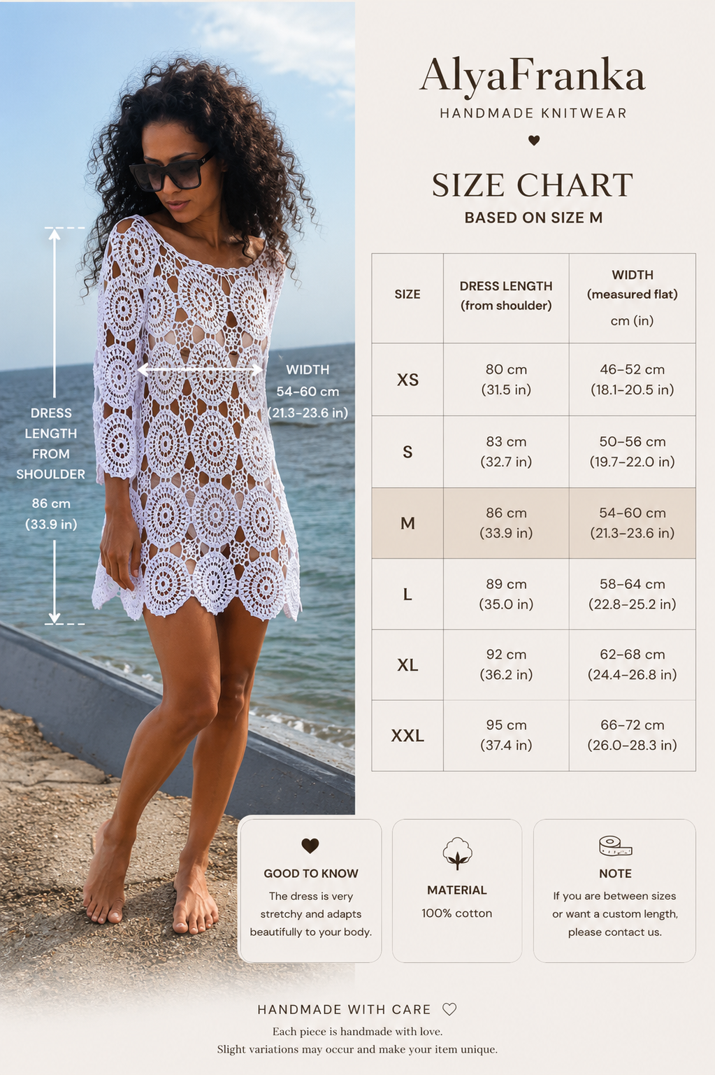 Beach crochet organic cotton white dress Beach Cover-Ups White crochet dress mini midi cover-ups crochet lace vintage dress Beachwear