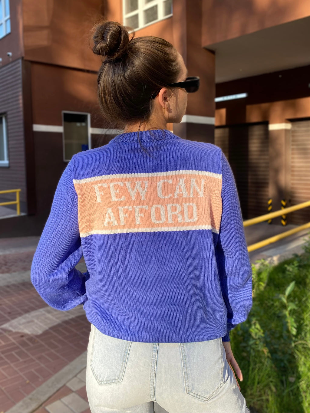 I'm Luxury Few Can Afford Merino Wool Sweater — Princess Diana Inspired Handmade 90s Knit Jumper