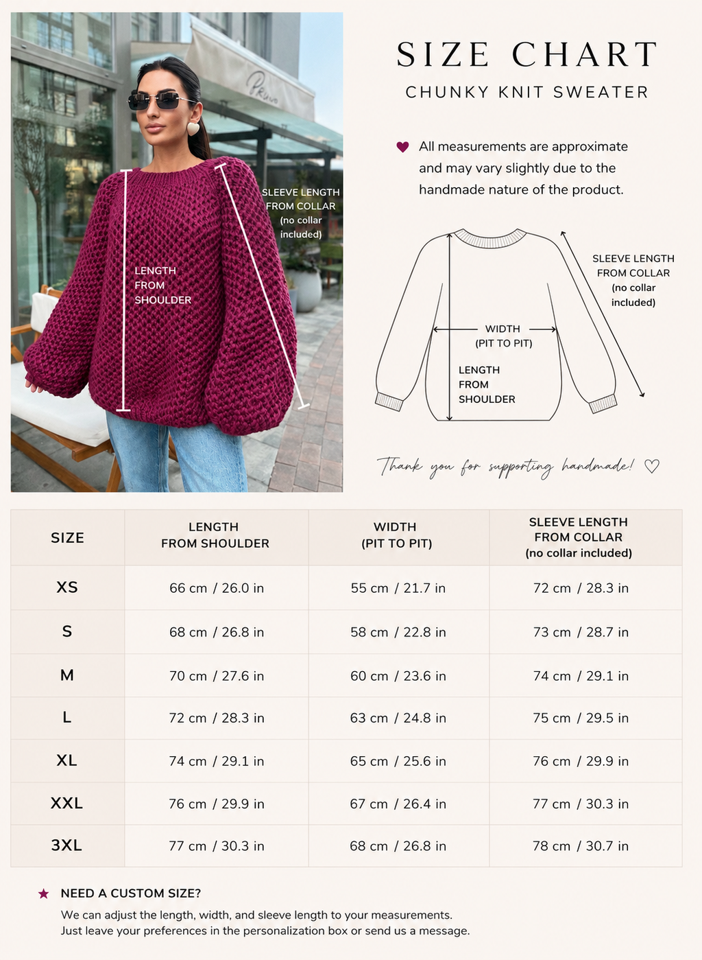 Chunky handknit large alpaca wool soft boyfriend sweater Cable knit pullover Loose fit pullover Luxury knit jumper Cozy winter jumper
