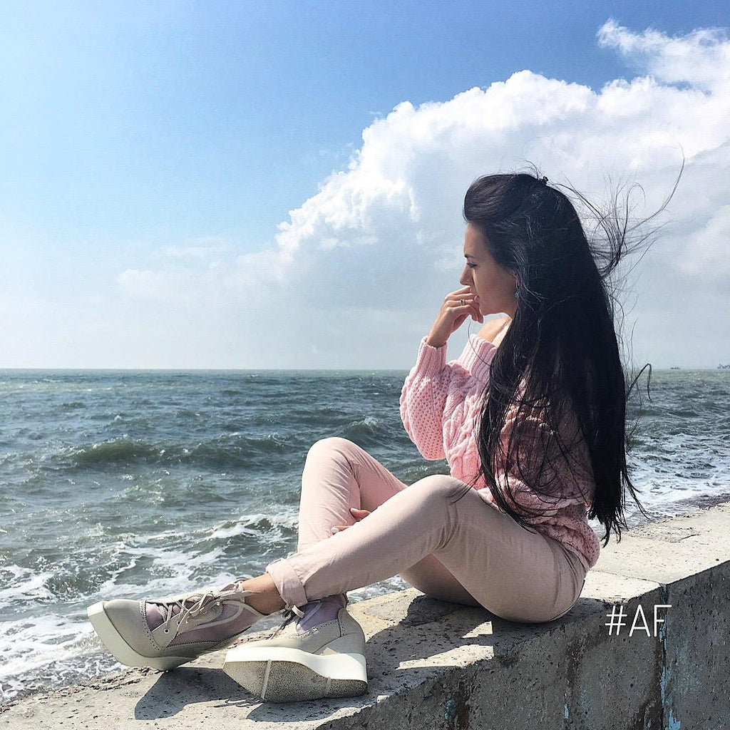 Pastel pink knit wool mixture sweater hand knitted sweater Handmade oversize Cable knit Jumper Chunky knit cotton Off Shoulder Sweater