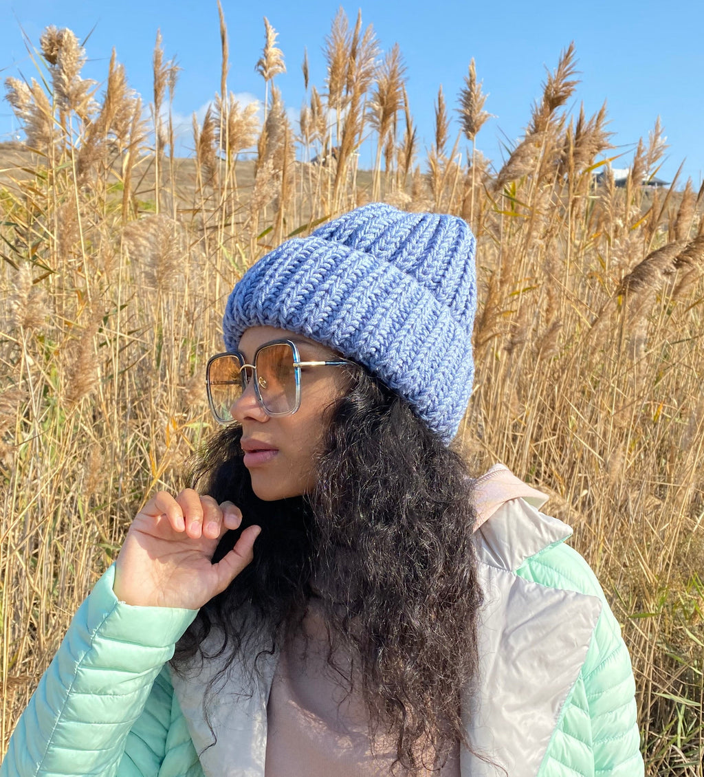 Bulky knitted hat/knit hats for woman/winter hat/blue hat/beige hat/burgundy hat/pink knit hat/blue wool winter hat/many colors knitted hat