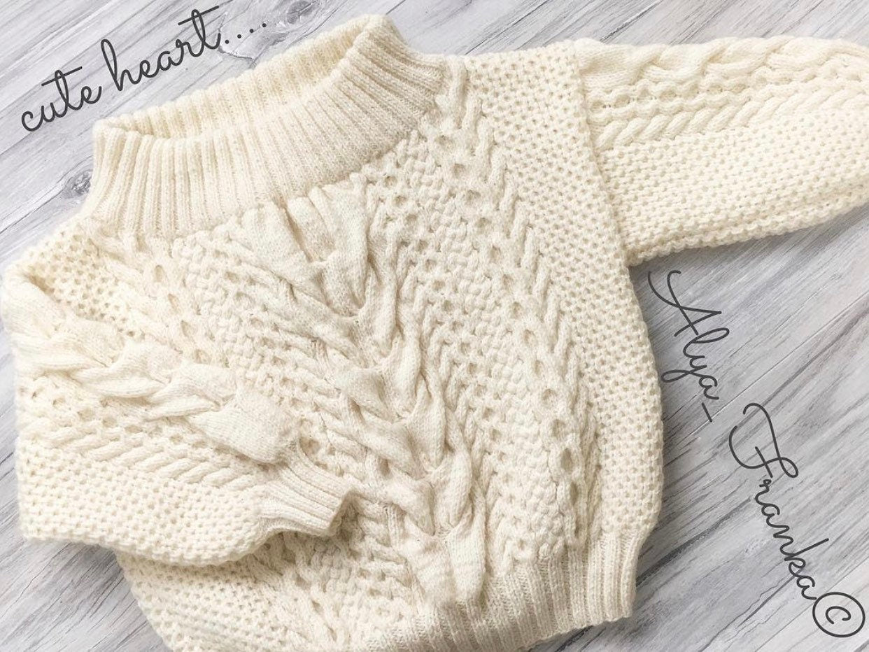 Cable knit wool sweater off the shoulder Green white beige blue orange coral pink emerald chunky one shoulder wool mixture cotton sweater