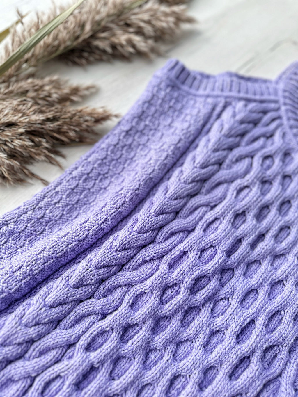 Hand knit violet lilac merino wool tank top sweater vest on straps Mоre color Long tank top Autumn winter vest Sleeveless Vest
