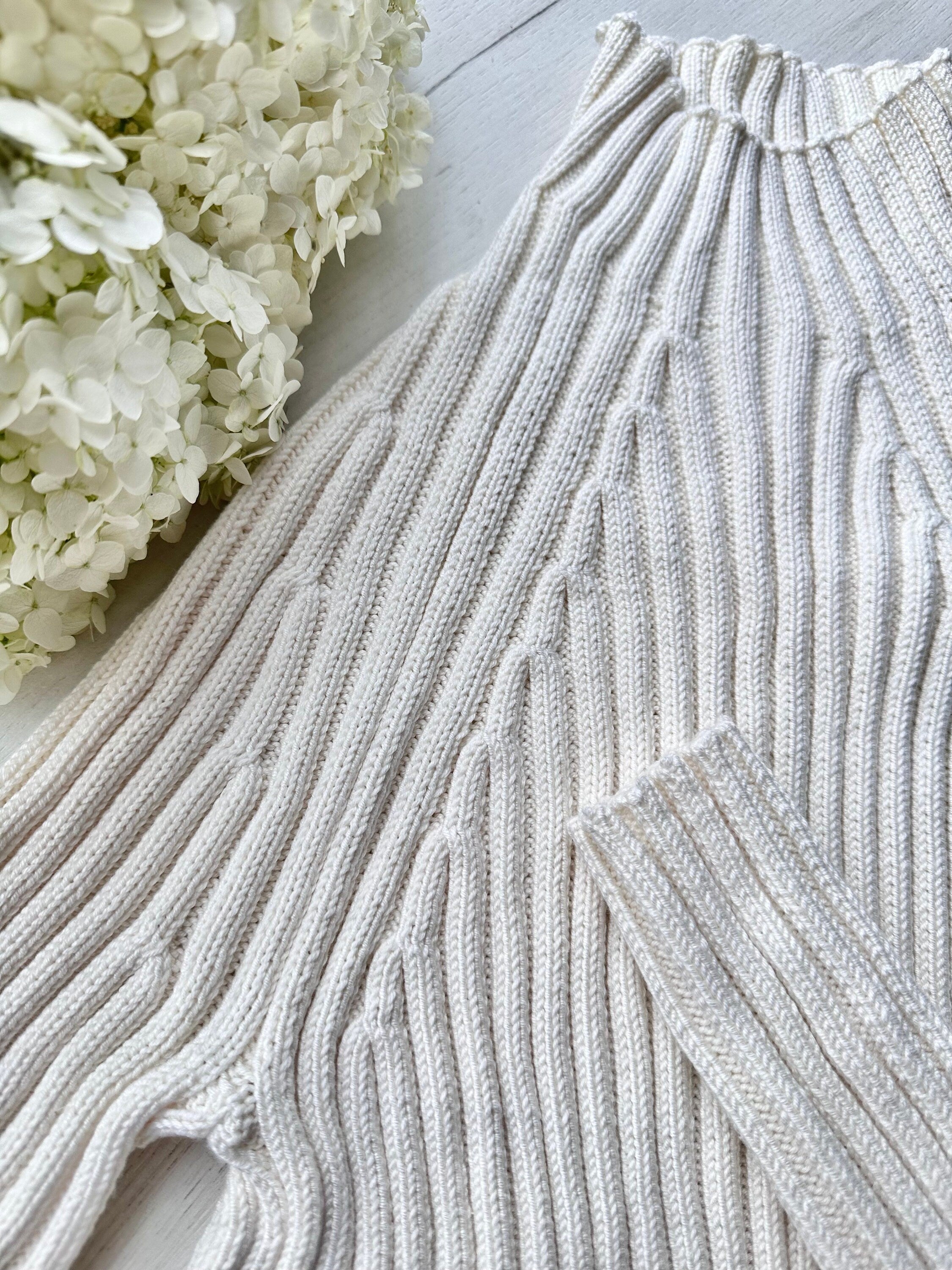 Organic Cotton Knitted Turtleneck for women Ribbed Knitted Sweater Long Sleeve Sweater Comfortable body-friendly Turtle neck wool