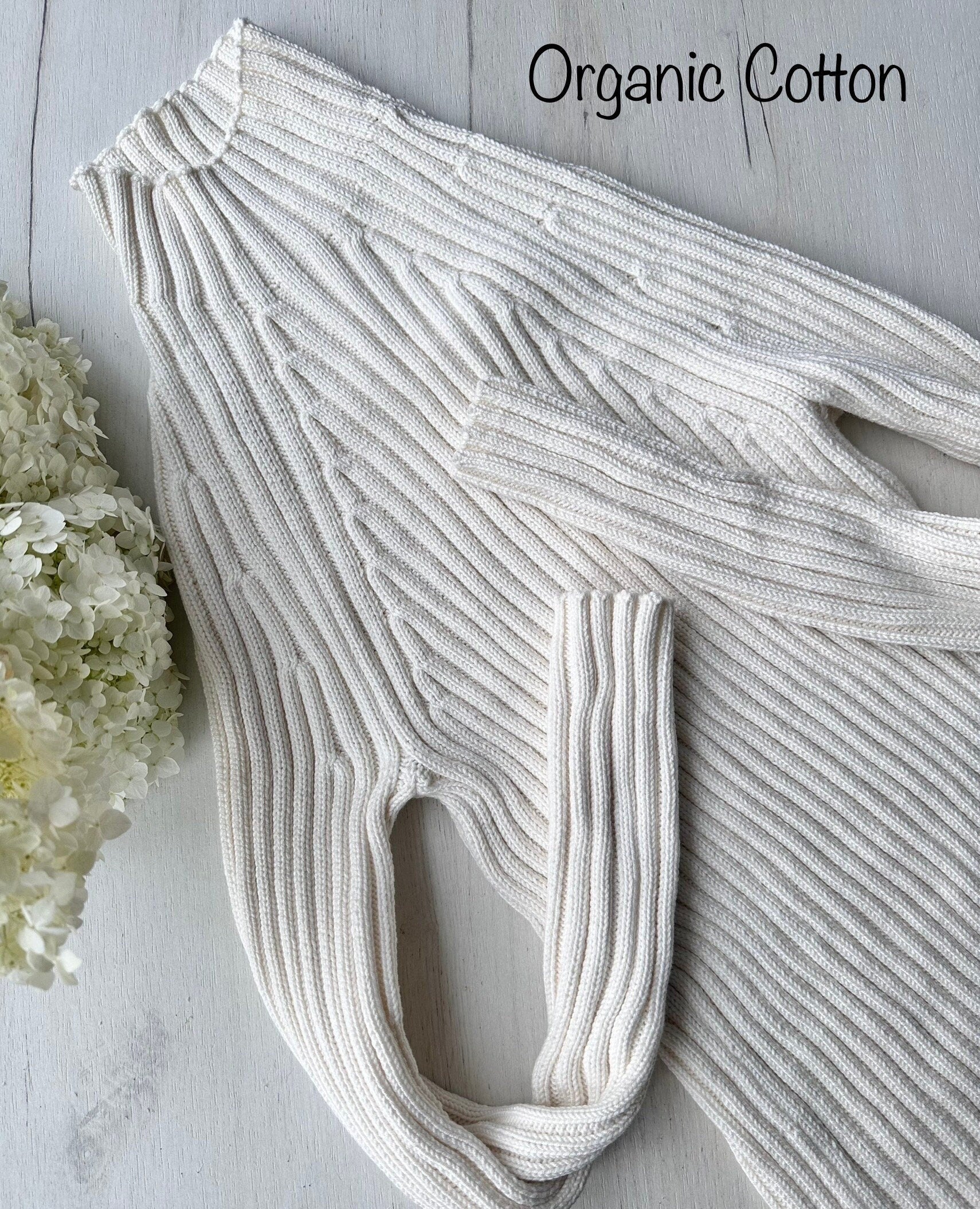 Organic Cotton Knitted Turtleneck for women Ribbed Knitted Sweater Long Sleeve Sweater Comfortable body-friendly Turtle neck wool