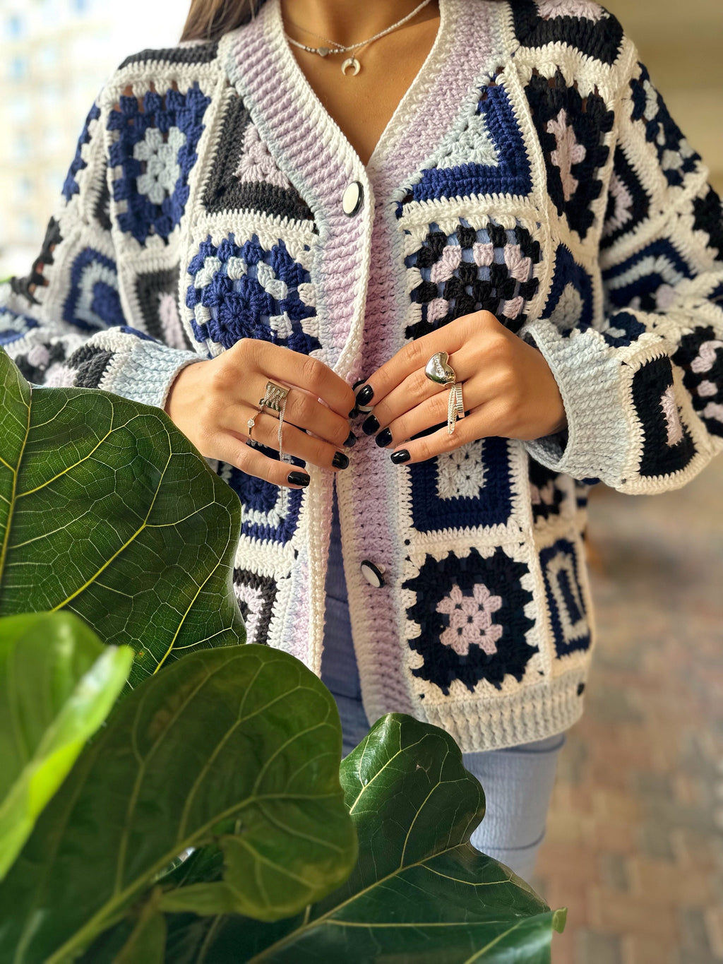 Crochet colorful cardigan Crochet granny square cardigan Patchwork sweater women Jacket Crochet coat Boho cardigan Afghan Coat Festival