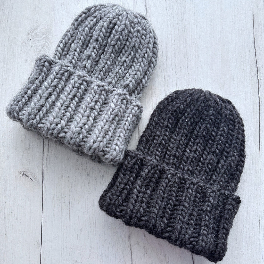 Chunky knit hat Super Chunky Beanie Winter knit hat Big warm winter knitted hat Light Gray Pastel knit hand hat Chunky knit beanie