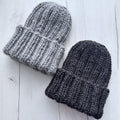 Chunky knit hat Super Chunky Beanie Winter knit hat Big warm winter knitted hat Light Gray Pastel knit hand hat Chunky knit beanie