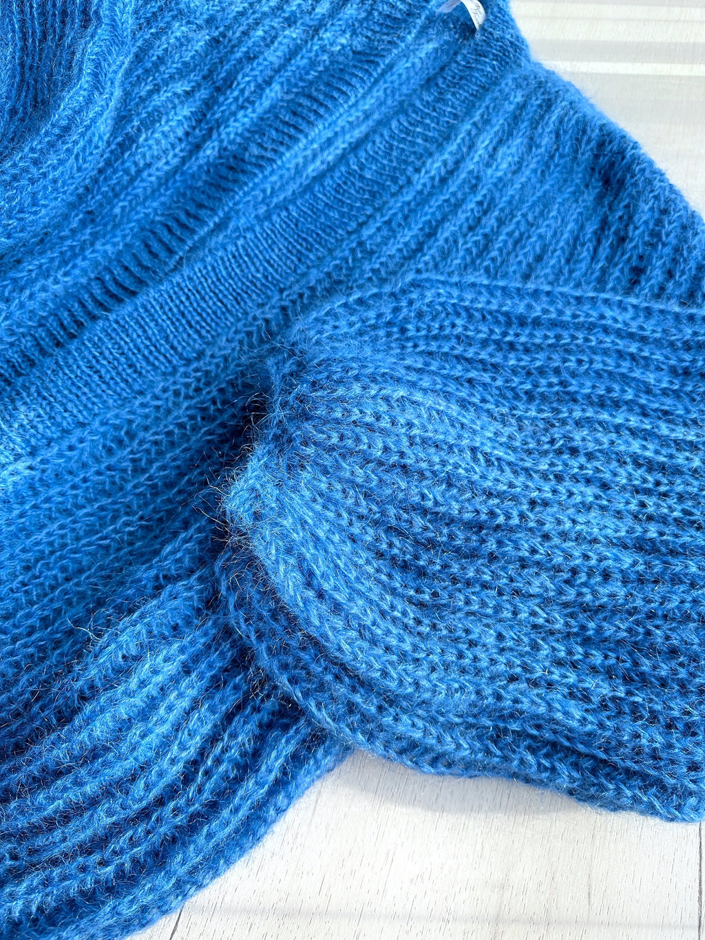 Mohair cardigan women Wedding cardigan Mohair sweater Blue Cornflower knitted coat Jacket Women Bridal shrug bolero wool Fluffy short ca