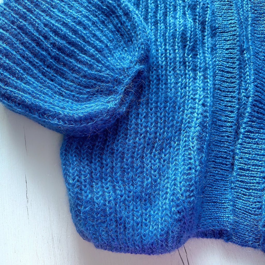 Mohair cardigan women Wedding cardigan Mohair sweater Blue Cornflower knitted coat Jacket Women Bridal shrug bolero wool Fluffy short ca