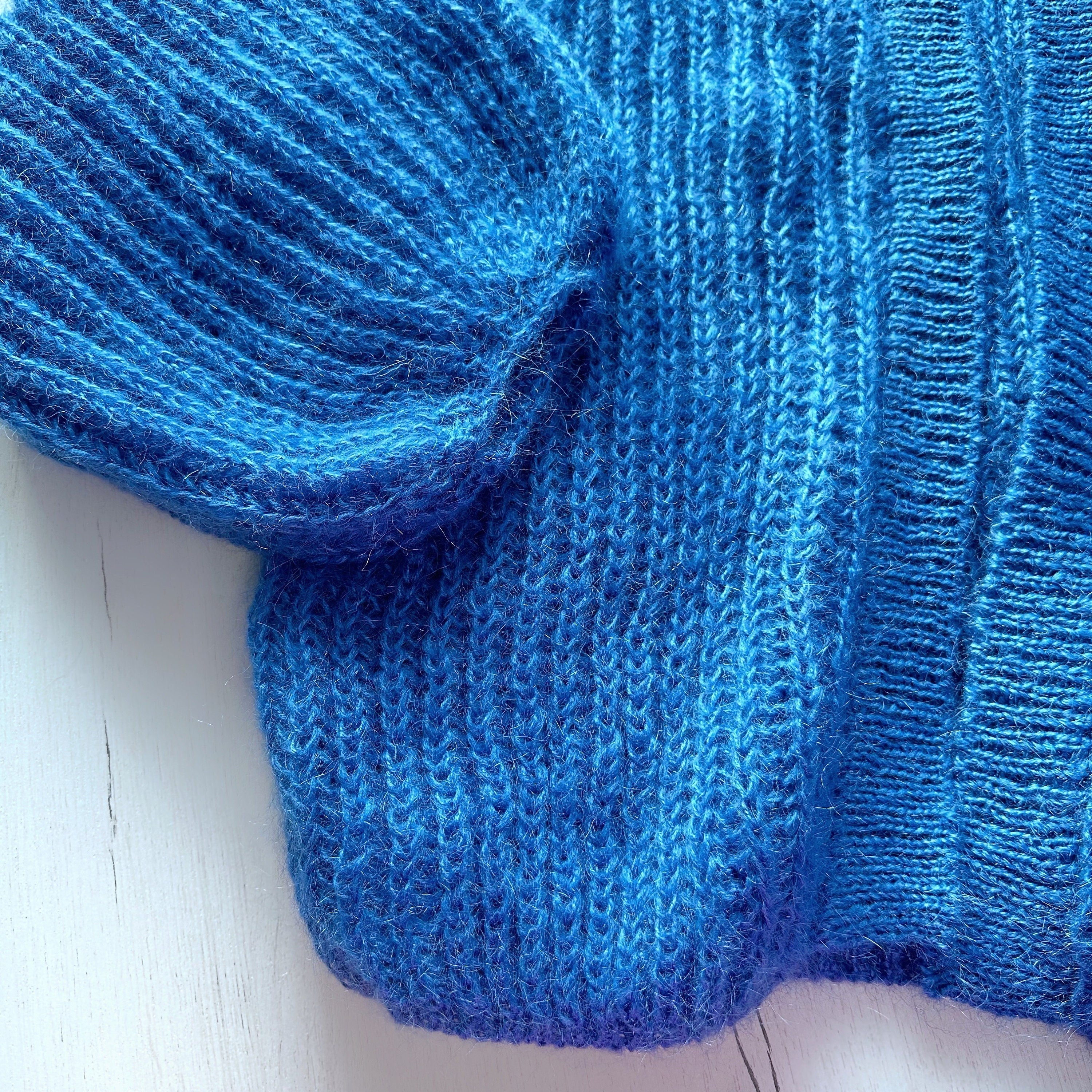Mohair cardigan women Wedding cardigan Mohair sweater Blue Cornflower knitted coat Jacket Women Bridal shrug bolero wool Fluffy short ca