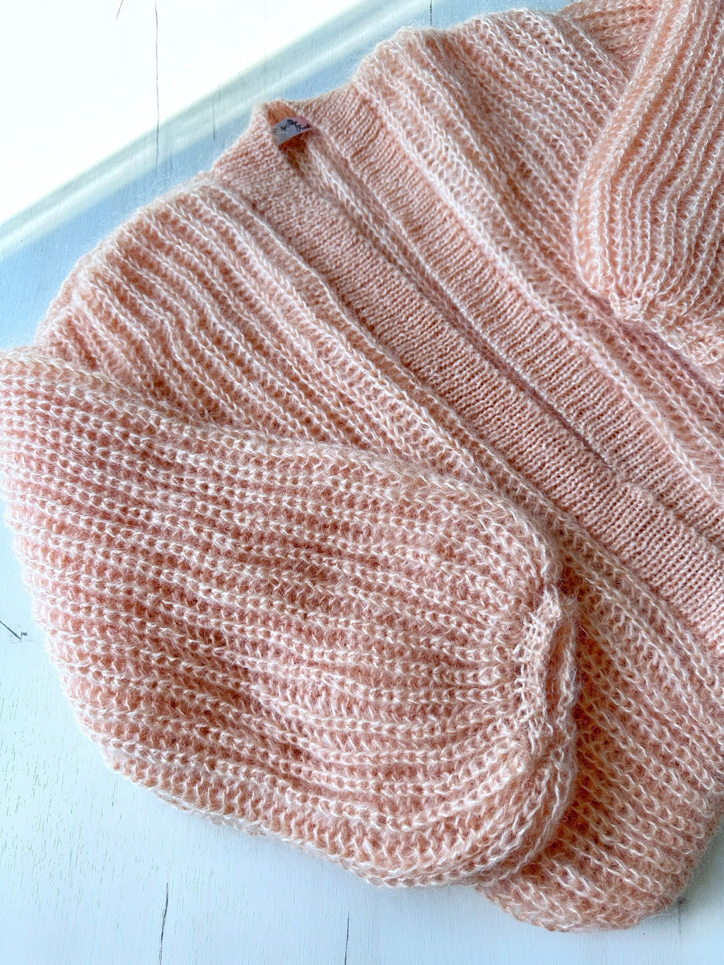 Mohair Peach Pink cardigan women Wedding cardigan Mohair sweater Knitted coat Jacket Women Bridal shrug bolero wool Fluffy short cardigan