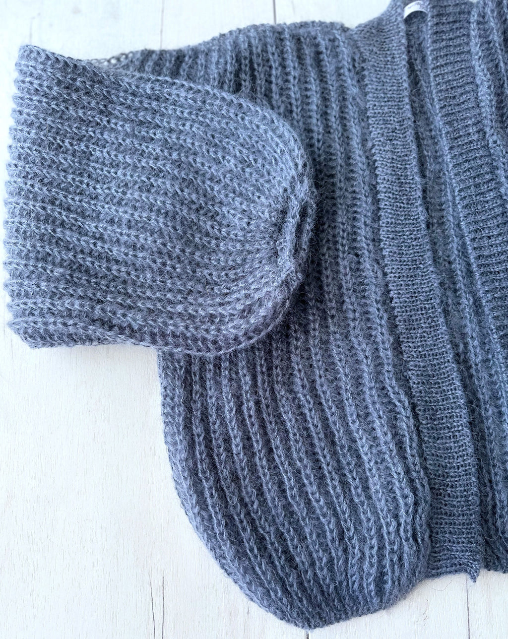 Dark Gray Graphit Mohair Cardigan Women's Wedding Cardigan Mohair Sweater Knitted Coat Jacket Women's Wedding Bolero Wool Fluffy Short