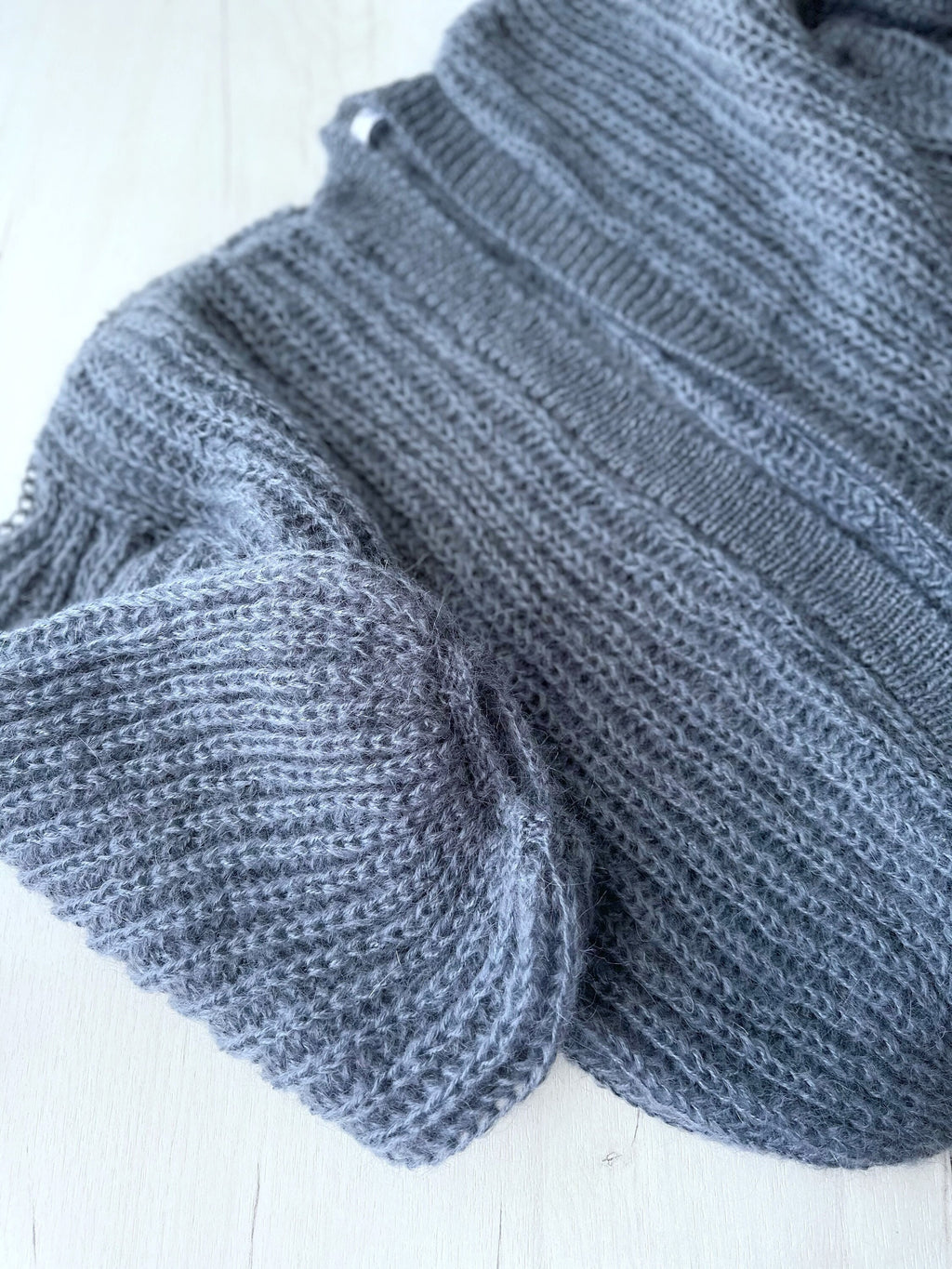 Dark Gray Graphit Mohair Cardigan Women's Wedding Cardigan Mohair Sweater Knitted Coat Jacket Women's Wedding Bolero Wool Fluffy Short