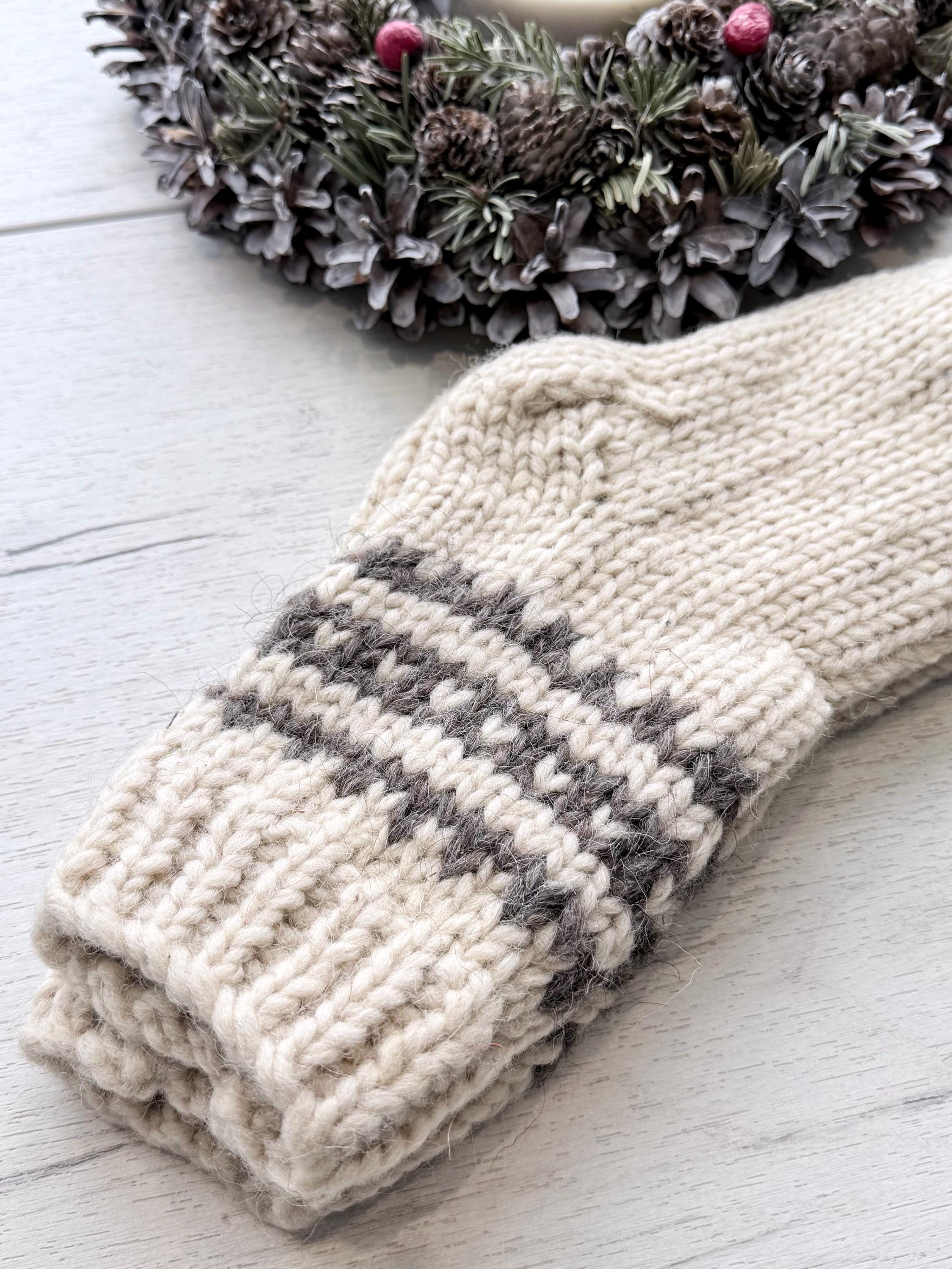 Hand knit socks made of chunky sheep wool Woolen Socks Hand knitted Carpathian socks Sheep wool goat wool From Ukraine with love