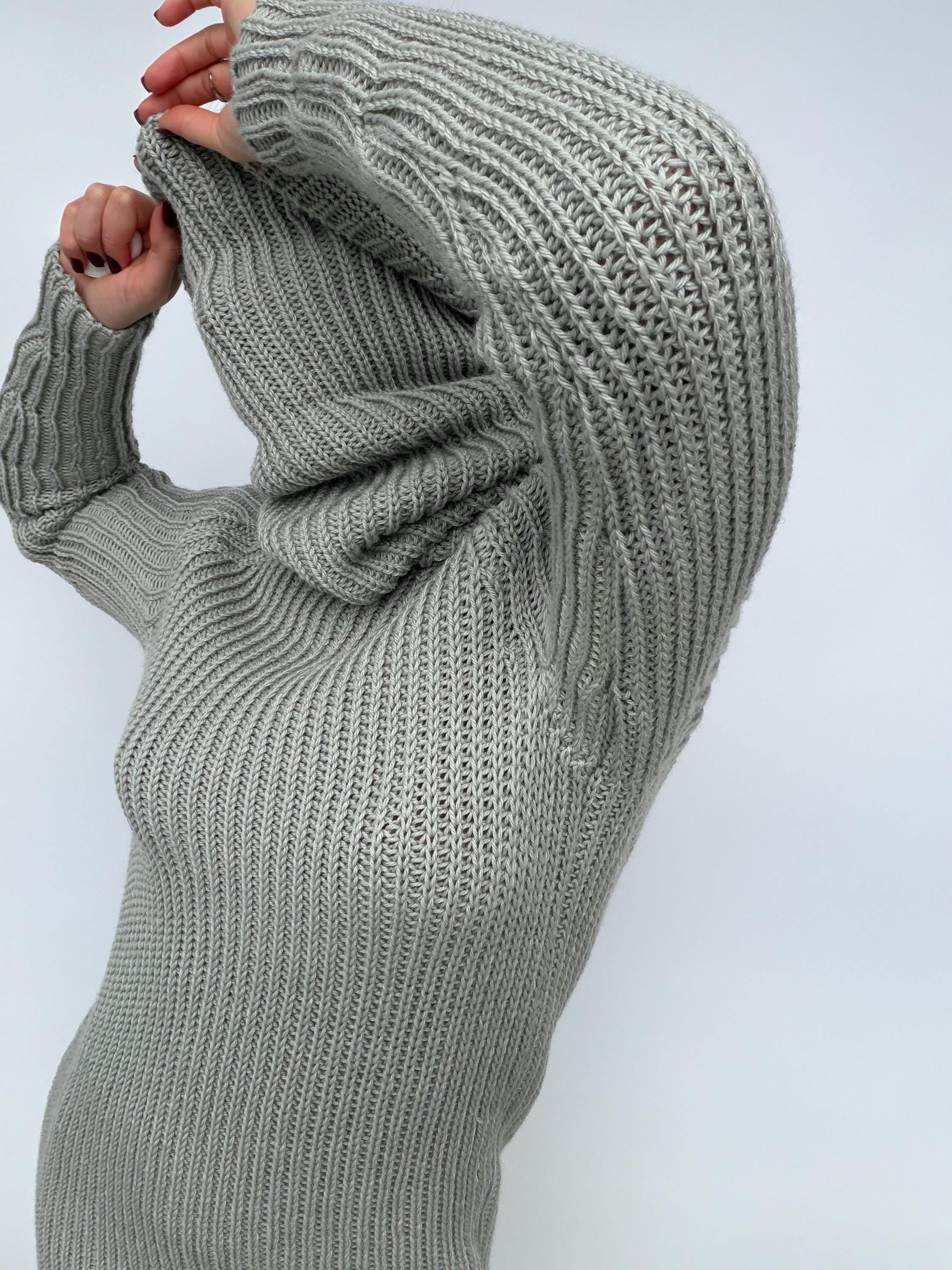 Custom order Large handmade merino wool mixture Sweater turtleneck Big high collar long sleeves sweater Chunky knit wool pullover unisex